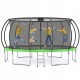 Батут із внутрішньою сіткою 4FIZJO PRO 16FT 496 см Black/Green (P-5907739319241)
