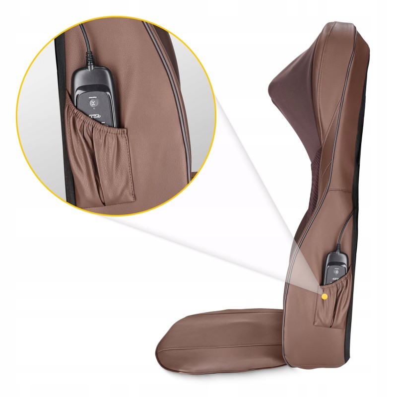 Масажна накидка 4FIZJO Ultra багатофункціональна, з підігрівом Brown (P-5905973404105)
