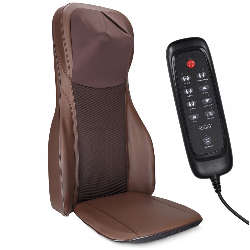 Масажна накидка 4FIZJO Ultra багатофункціональна, з підігрівом Brown (P-5905973404105)