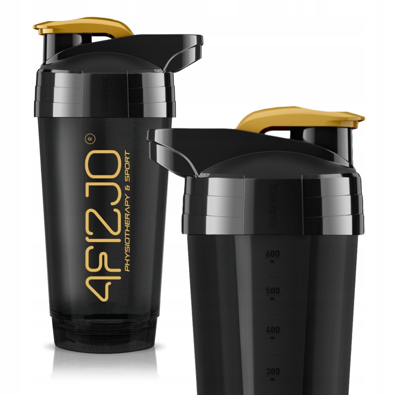Шейкер спортивний 4FIZJO Ultra 700 мл Black/Gold (P-5905973407038)