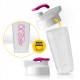 Шейкер спортивний 4FIZJO Ultra 700 мл White/Pink (P-5905973407069)