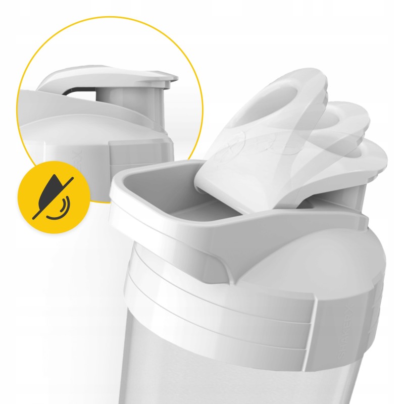 Шейкер спортивний 4FIZJO Ultra 700 мл White (P-5905973407083)