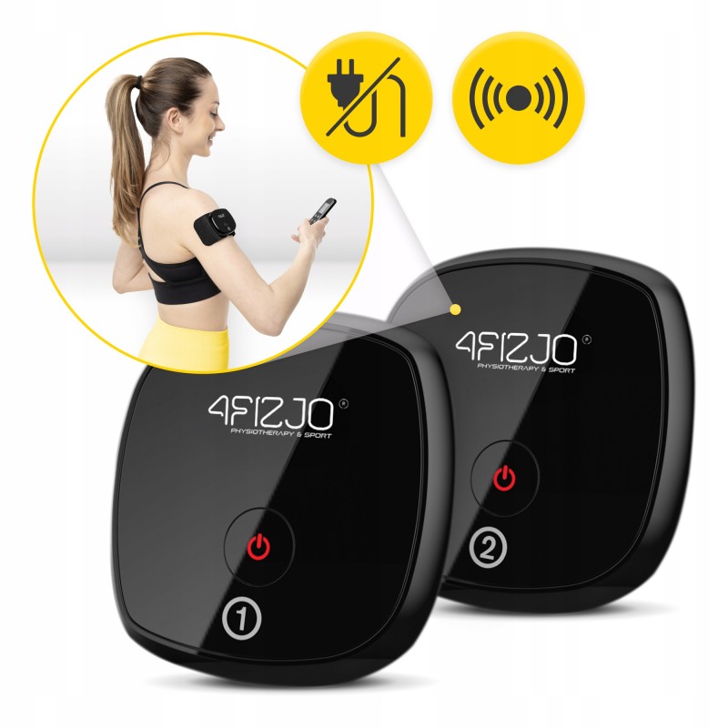 Апарат для електростимуляції м'язів 4FIZJO Combo EVO 3 в 1 (P-5905973404389)