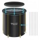 Кріо ванна для крижаного купання 4FIZJO 320 л надувна Black (P-5905973400619)