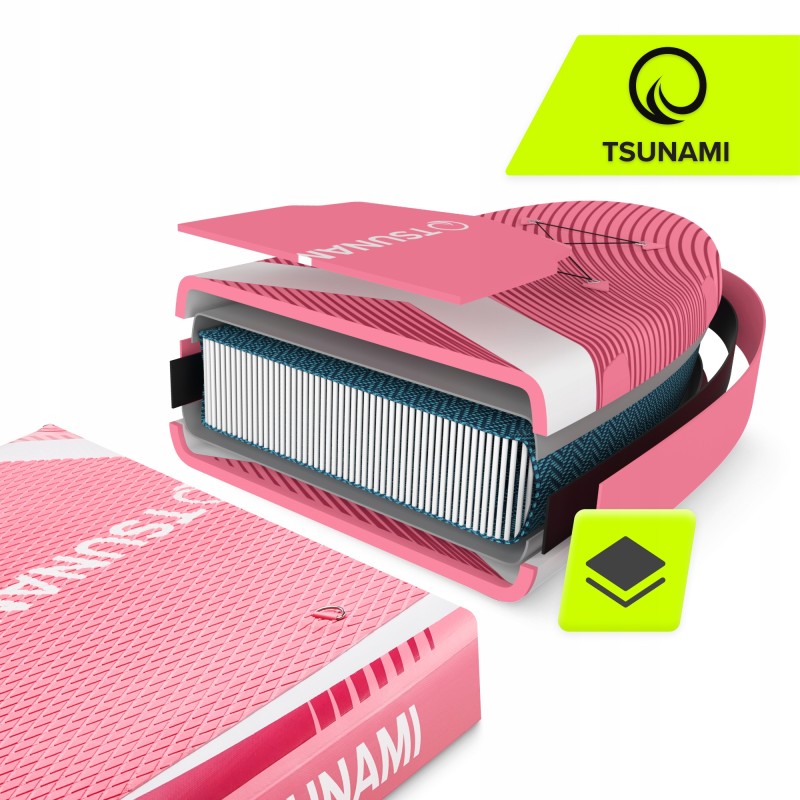 Надувна SUP дошка TSUNAMI PRO 350 см з веслом T10 (P-5905973405591)