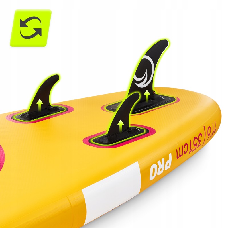 Надувна SUP дошка TSUNAMI PRO 350 см з веслом T11 (P-5905973405584)