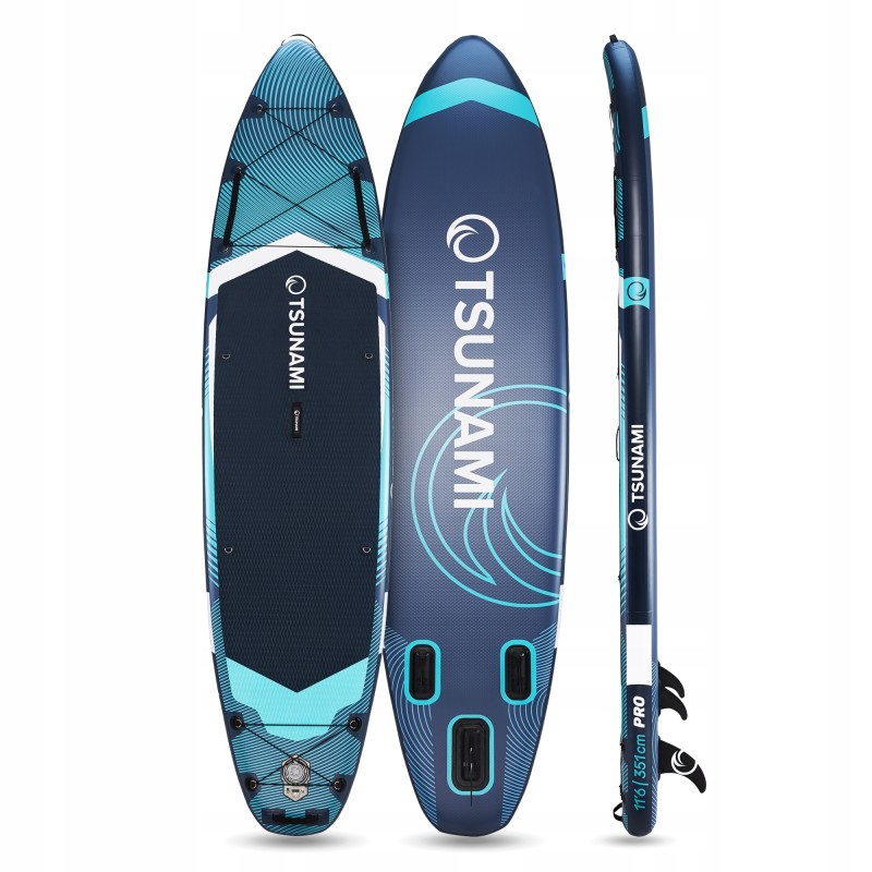 Надувна SUP дошка TSUNAMI PRO 350 см з веслом T12 (P-5905973405607)