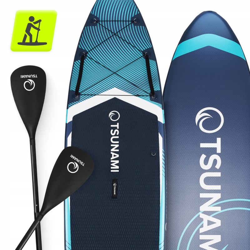 Надувна SUP дошка TSUNAMI PRO 350 см з веслом T12 (P-5905973405607)