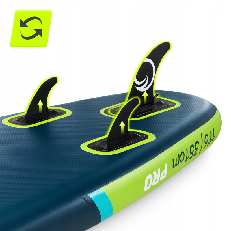 Надувна SUP дошка TSUNAMI PRO 350 см з веслом T14 (P-5905973405621)