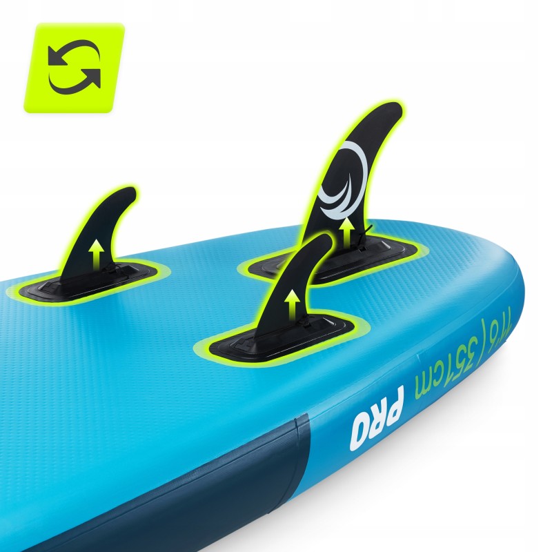 Надувна SUP дошка TSUNAMI PRO 350 см з веслом T15 (P-5905973405638)
