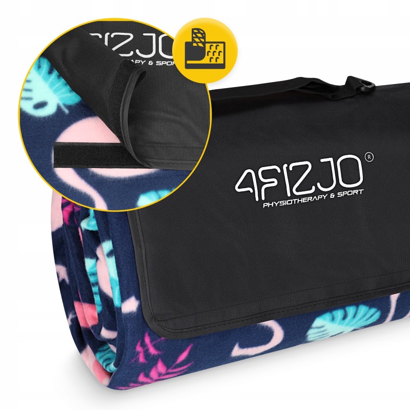 Килимок для пікніка та кемпінгу 4FIZJO 200 x 200 см складний (P-5905973405683)