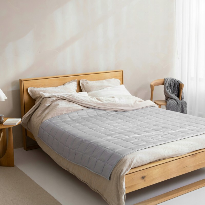 Ковдра важка (обтяжена) 4FIZJO 13.6 кг 200 x 200 см Grey (P-5905973405737)