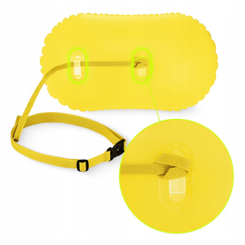 Буй для плавання TSUNAMI Basic надувний Yellow (P-5907739316806)