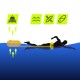 Буй для плавання TSUNAMI Basic надувний Yellow (P-5907739316806)