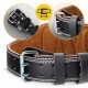 Пояс для важкої атлетики 4FIZJO шкіряний Size S Black (P-5905973404297)