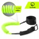 Ліш страхувальний для дошки TSUNAMI SUP-Leash Black/Green (P-5907739316479)