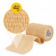Когезійний бинт-бандаж 4FIZJO Cohesive Bandage 10 см x 4.5 м еластичний, самоклеючий Beige (P-5905973400879)