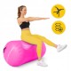 Повітряна бочка для гімнастики 4FIZJO Air Barrel 100 x 75 см Pink (P-5905973405485)