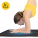 Килимок (мат) спортивний 4FIZJO TPE Gigant 200 x 125 x 2 см для йоги та фітнесу Black (P-5907739318992)
