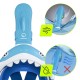 Маска для снорклінгу TSUNAMI Shark повнолицьова, дитяча Sky Blue (P-5907739318237)