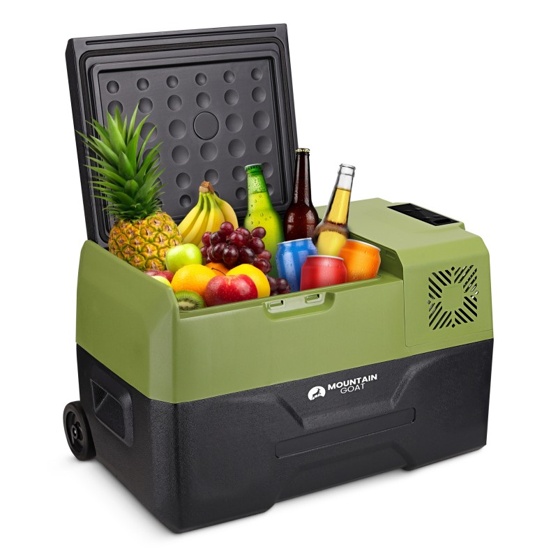Холодильник туристичний компресорний Mountain Goat XTREME 27.8 л електричний, переносний Black/Olive (P-5905973404884)