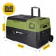Холодильник туристичний компресорний Mountain Goat XTREME 27.8 л електричний, переносний Black/Olive (P-5905973404884)