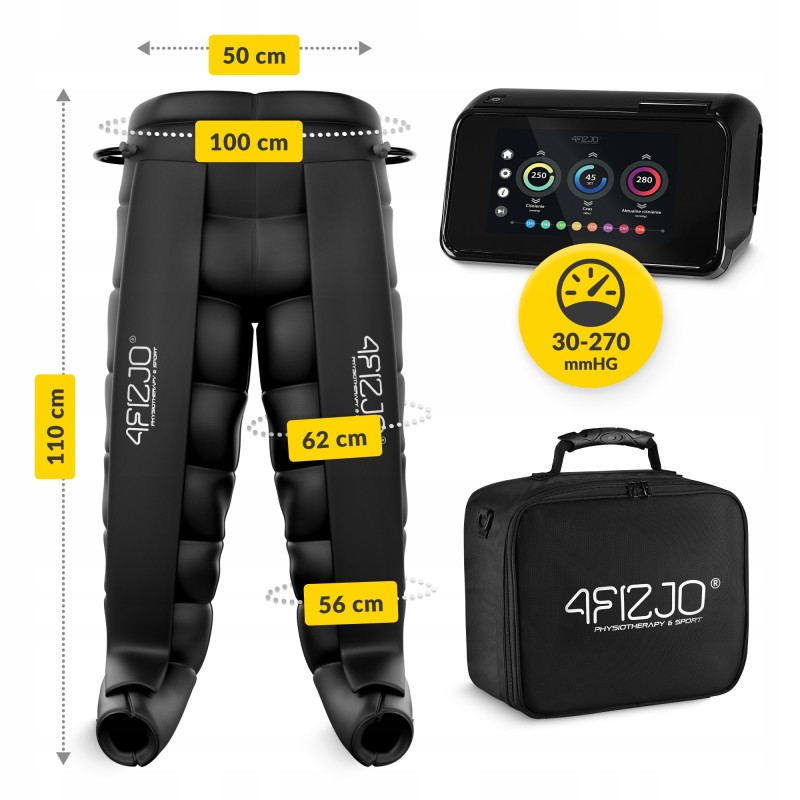 Апарат для пресотерапії та лімфодренажу 4FIZJO 8-и камерний EVO-C8 (P-5905973404686)