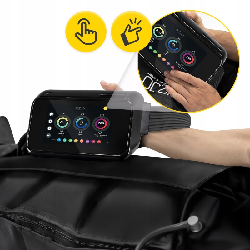 Апарат для пресотерапії та лімфодренажу 4FIZJO 8-и камерний EVO-C8 (P-5905973404686)