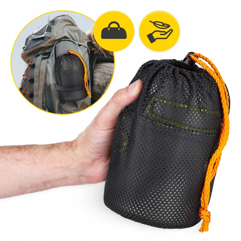 Набір посуду для кемпінгу Mountain Goat складний 5 шт 1.2 л Grey (P-5907739316813)