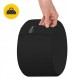Подушка для йоги та медитації 4FIZJO Zafu кругла 32 x 20 см Black (P-5907739315540)