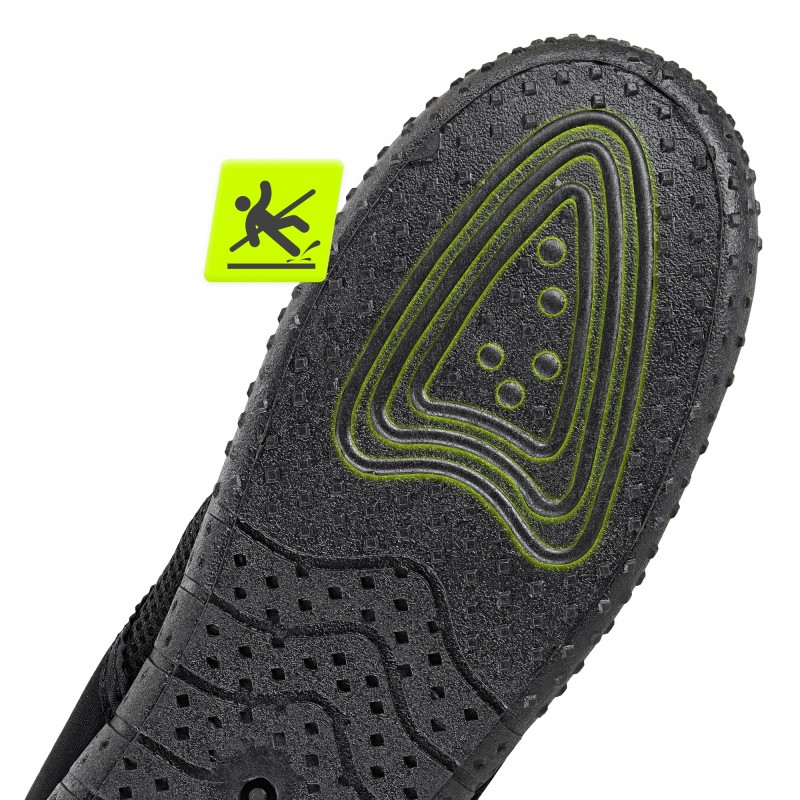 Взуття для пляжу (аквашузи) TSUNAMI Slip-On для плавання та водних видів спорту Size 38 Black (P-5905973406277)