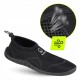 Взуття для пляжу (аквашузи) TSUNAMI Slip-On для плавання та водних видів спорту Size 39 Black (P-5905973406284)