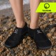 Взуття для пляжу (аквашузи) TSUNAMI Slip-On для плавання та водних видів спорту Size 41 Black (P-5905973406307)