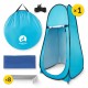 Намет туалет-душ, переодягальня Mountain Goat Pop-Up 200 x 110 x 110 см саморозкладний Sky Blue (P-5905973401456)