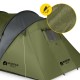 Намет туристичний Mountain Goat Prime Quatro 4-місний Olive (P-5905973406598)