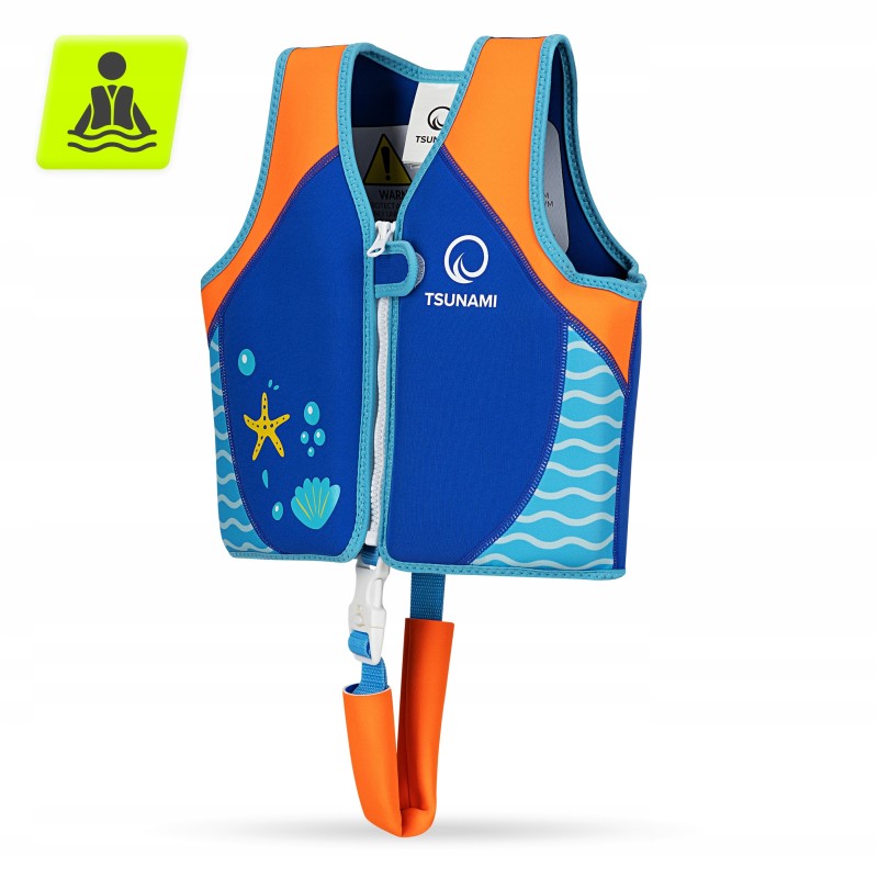 Жилет для плавання TSUNAMI дитячий 2-3 років Blue (P-5905973406758)