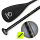 Весло для SUP дошки TSUNAMI 160-215 см регульоване, складне Black (P-5907739316462)