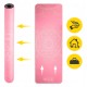 Килимок (мат) спортивний 4FIZJO замша 183 x 61 x 0.15 см для йоги та фітнесу Pink (P-5905973404419)