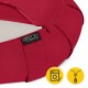 Подушка для йоги та медитації 4FIZJO Zafu напівкругла 40 x 30 x 12 см Red (P-5907739315496)