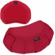 Подушка для йоги та медитації 4FIZJO Zafu напівкругла 40 x 30 x 12 см Red (P-5907739315496)