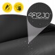 Килимок (мат) спортивний 4FIZJO NBR 190 x 100 x 1.5 см для йоги та фітнесу Black (P-5905973407120)