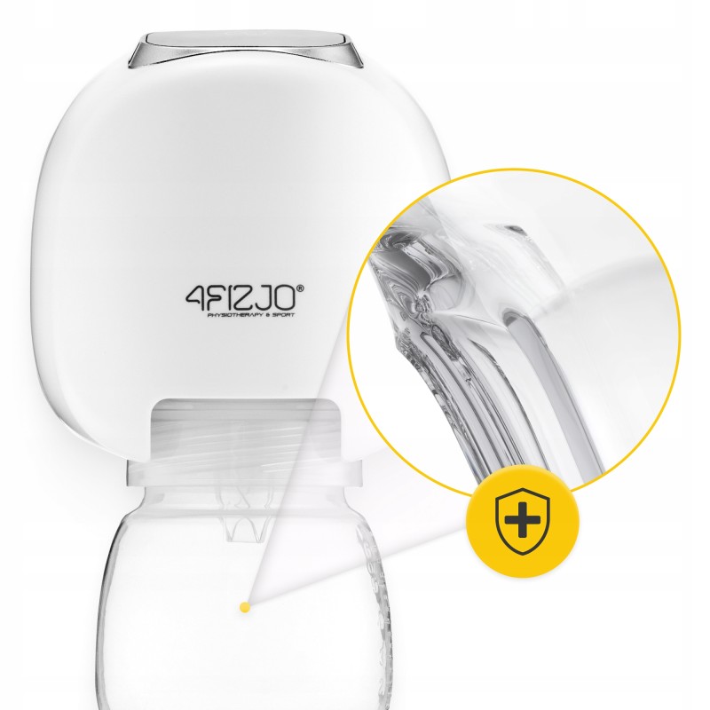 Молоковідсмоктувач електричний 4FIZJO Lite 180 мл White (P-5905973402422)