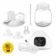 Молоковідсмоктувач електричний 4FIZJO Lite 180 мл White (P-5905973402422)