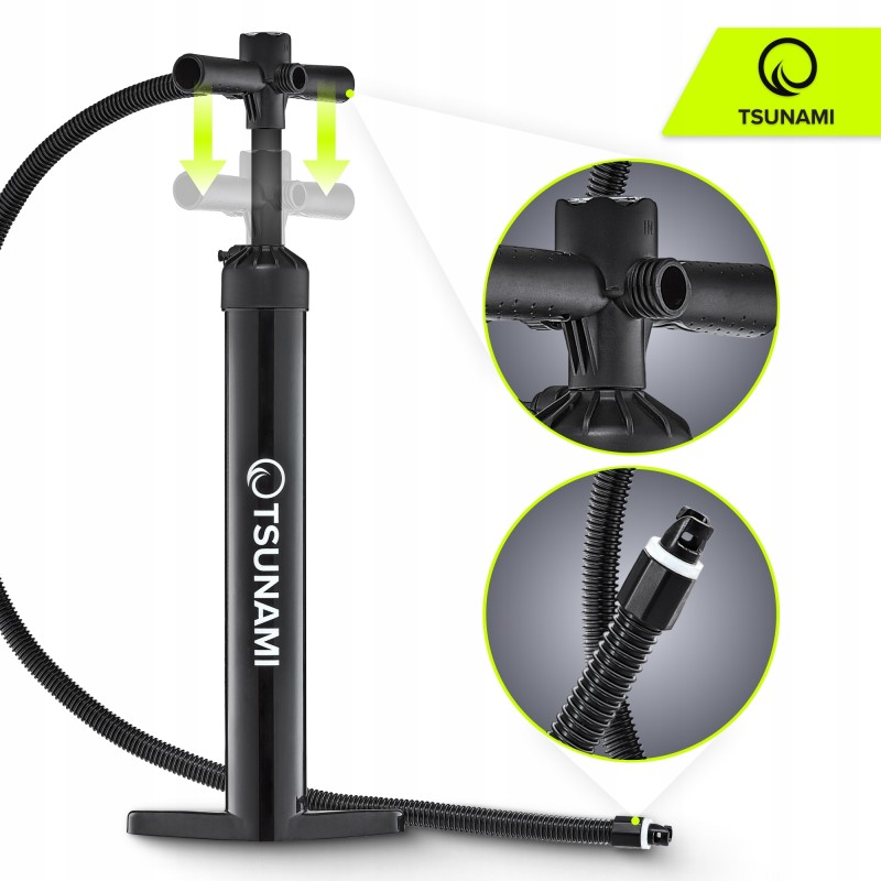 Насос для SUP-дошки TSUNAMI Double-action Black (P-5907739316448)