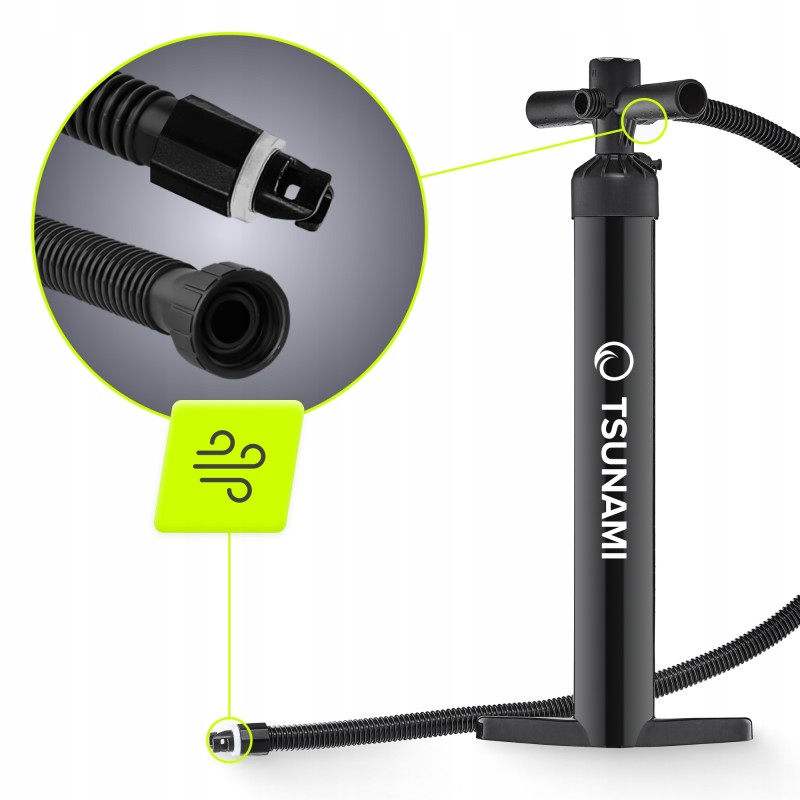 Насос для SUP-дошки TSUNAMI Double-action Black (P-5907739316448)