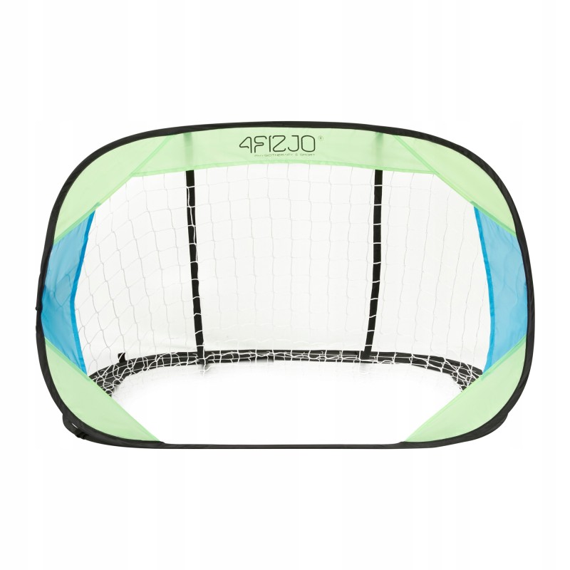 Футбольні ворота саморозкладні 4FIZJO Pop-Up набір 2 шт Green/Blue (P-5905973401463)