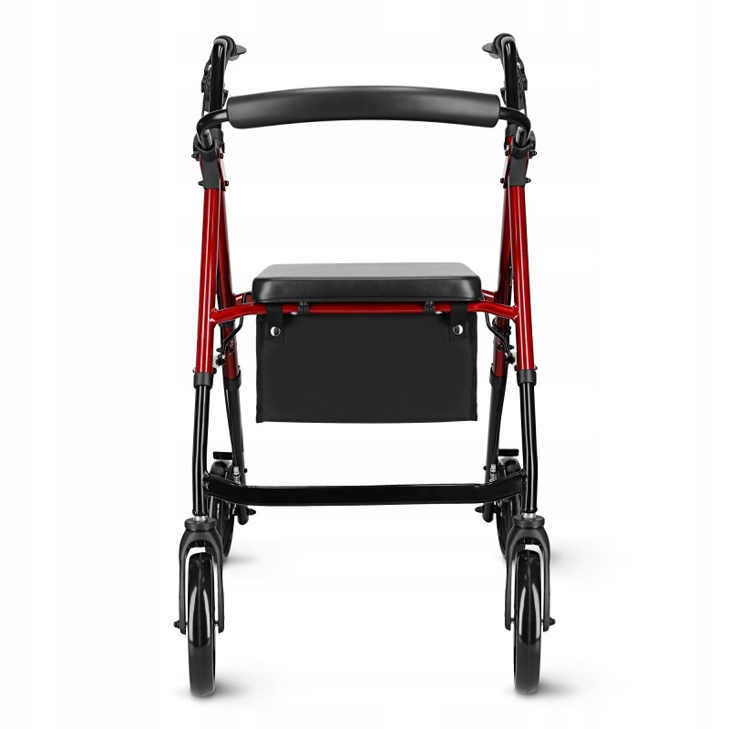 Роллер для ходьби 4FIZJO складний, зі сумкою Black/Red (P-5905973406901)