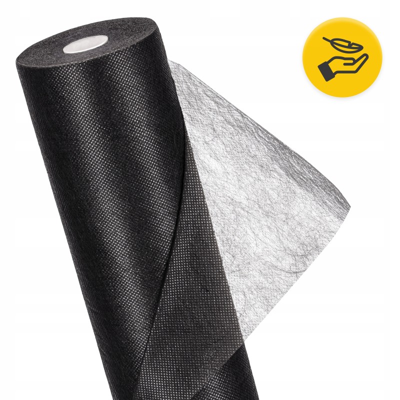 Простирадло одноразове 4FIZJO 50 м x 60 см в рулоні 18 г/м² Black (P-5905973406826)