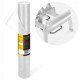 Простирадло одноразове 4FIZJO 50 м x 70 см в рулоні 14 г/м² White (P-5905973406796)