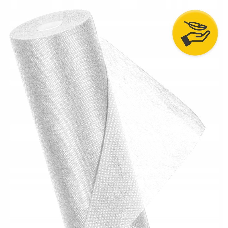 Простирадло одноразове 4FIZJO 50 м x 70 см в рулоні 14 г/м² White (P-5905973406796)